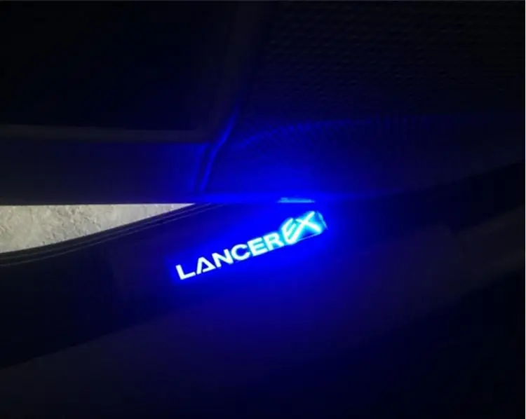 Для Mitsubishi Lancer/Lancer X/Lancer Evo 2010 2013 с синей светодиодсветильник кой