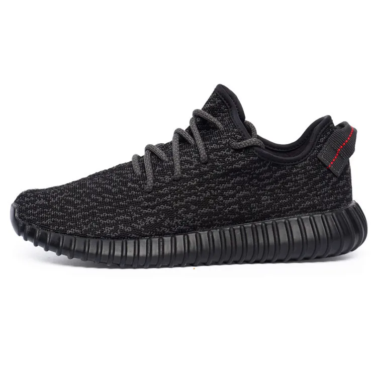 

Casual Sports Men's Shoes Fly Knit Canves Running Spring Breathable New Shoes Korean Style Low Top Hard-wearing Flywire Shoes