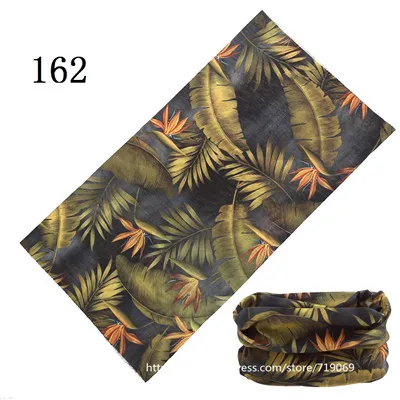 Серия листьев, военный Быстросохнущий Охотничий Тактический Камуфляжный шарф, велосипедная бандана, шарфы, повязка на голову - Цвет: 162