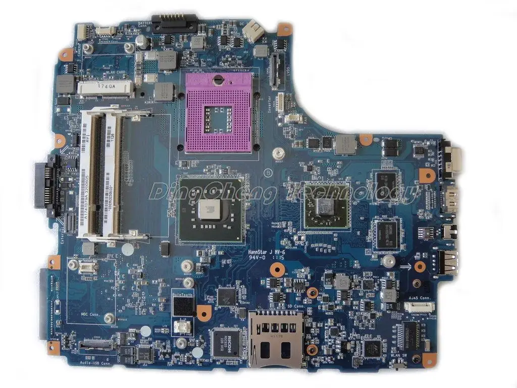 

MBX 217 laptop Motherboard For Sony M851 MBX-217 1P-0096501-8010 A1747079A REV 1.0 non-integrated graphics card