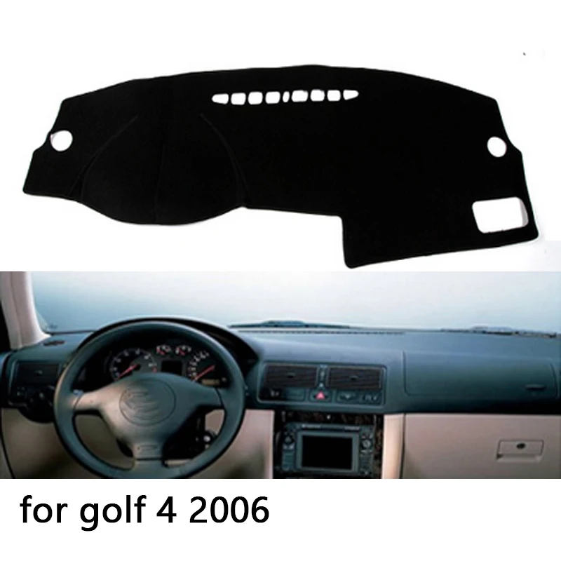 Для VOLKSWAGEN GOLF 4 MK4 1997-2003 приборной панели коврик защитная накладка тенты подушки интерьера стикер автомобиля Средства для укладки волос
