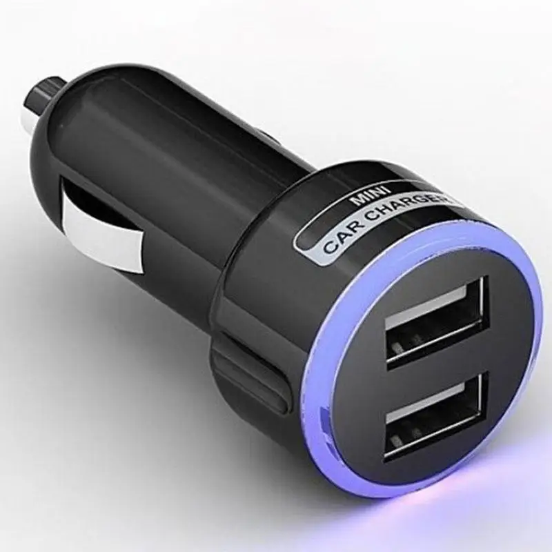 Автомобильное зарядное устройство r29 с 2 портами USB для прикуривателя|Зарядные