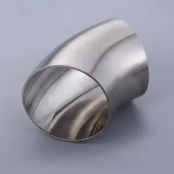 

159mm O/D 304 Stainless Steel Sanitary Weld 45 Degree Elbow Pipe Fitting