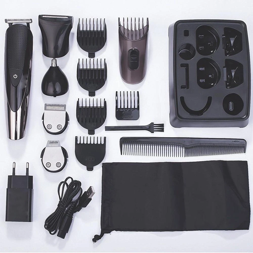 

5in1 waterproof hair trimmer professional hair clipper beard trimer body electric shaver hair cutting machine haircut for men
