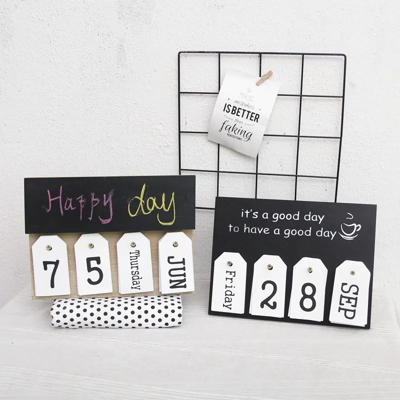 

Calendar Ornaments Set Photography Props Desk Calendar Calendar Decorations Can Be Hung