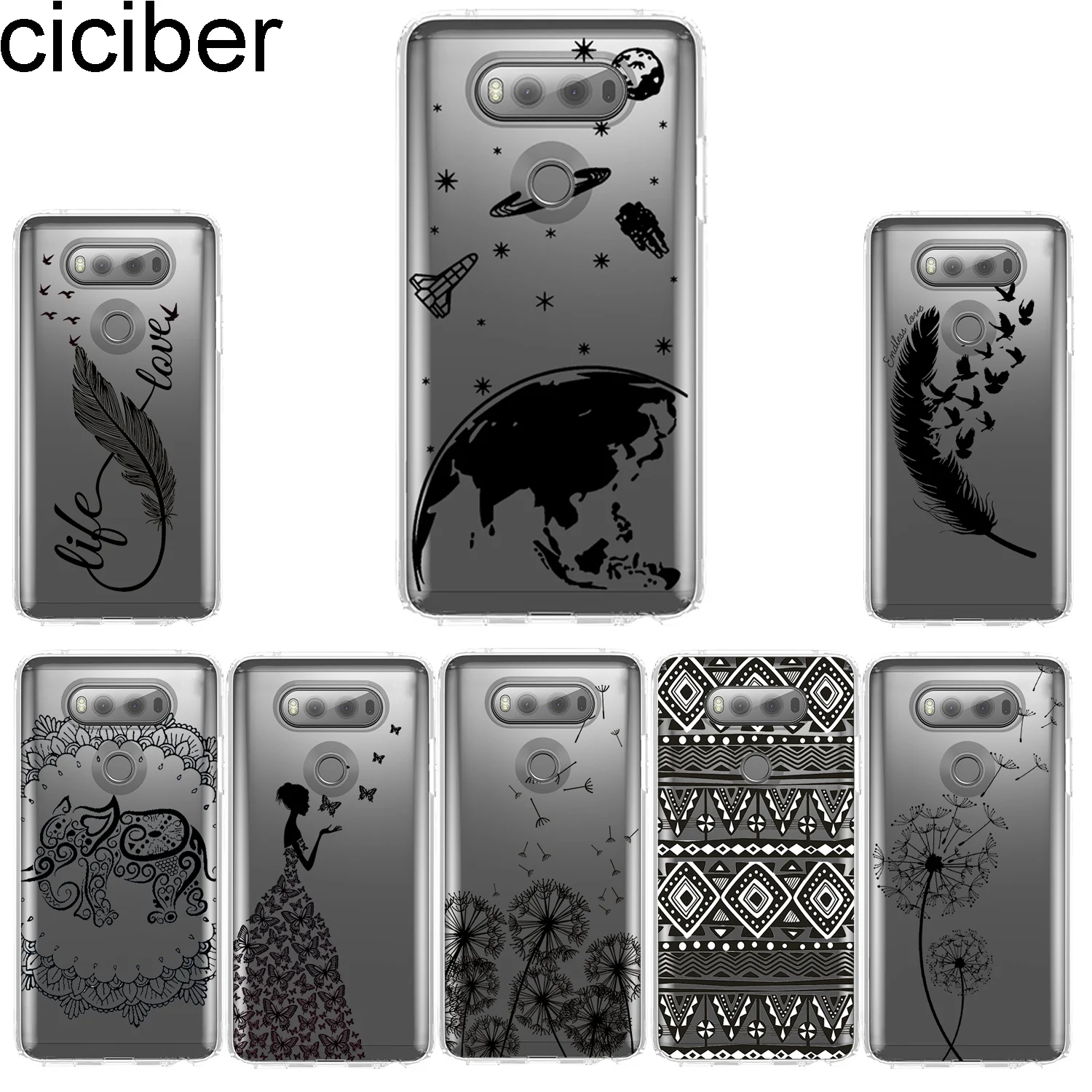 Ciciber для LG G7 G6 G5 G4 V40 V35 V30 V20 чехол телефона мягкий TPU K11 K10 K9 K8 K7 K4 2018 2017 X Power 3 2 Q Stylus 6 7 |