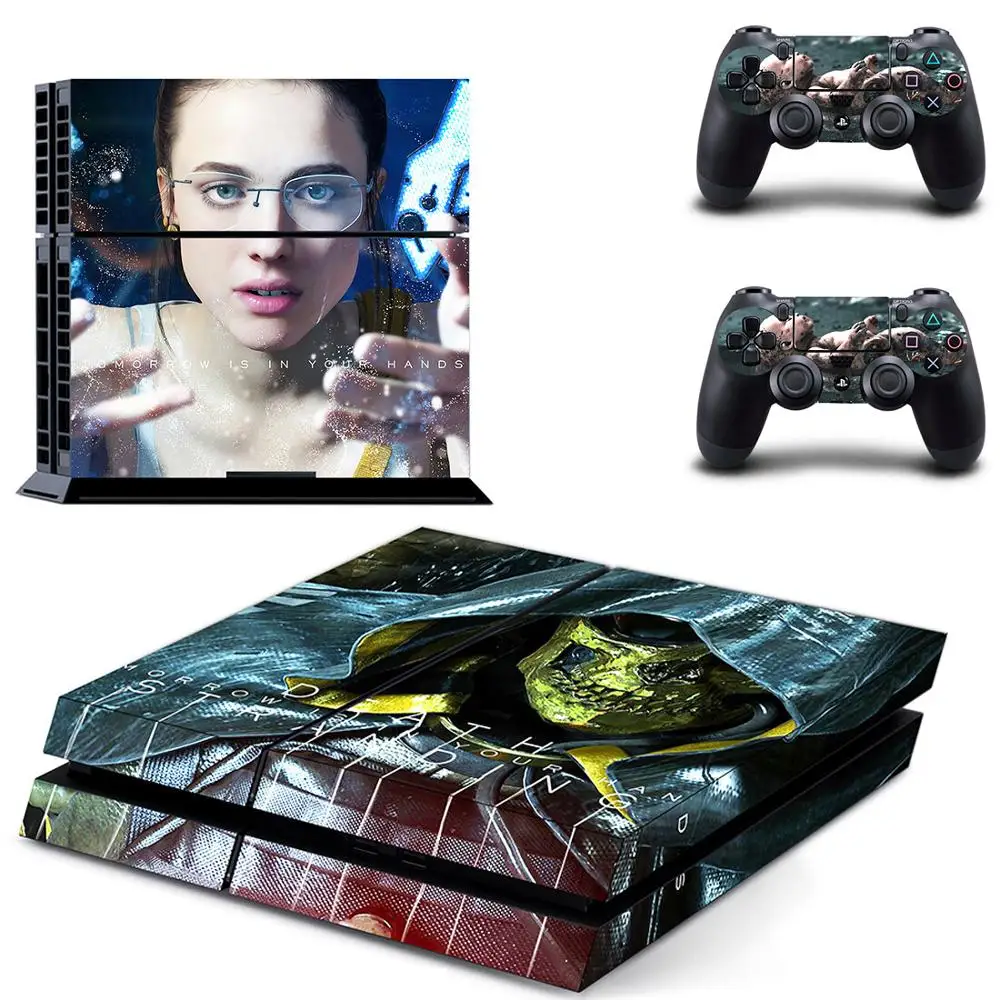 Виниловая наклейка для Sony Dualshock Playstation 4 стикер игровой консоли и контроллеров