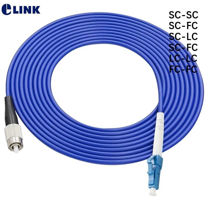 2 шт. 30mtr 1C 3 0 мм бронированный волоконный патч-корд Simplex SX SM SC LC FC apc храповый ftth