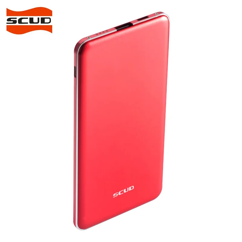 

SCUD SPK-Q5 5000mAh Ultra-thin Power Bank Type-c & Micro USB Input External Battery Portable Mobile Power bank for HuaWei XiaoMi