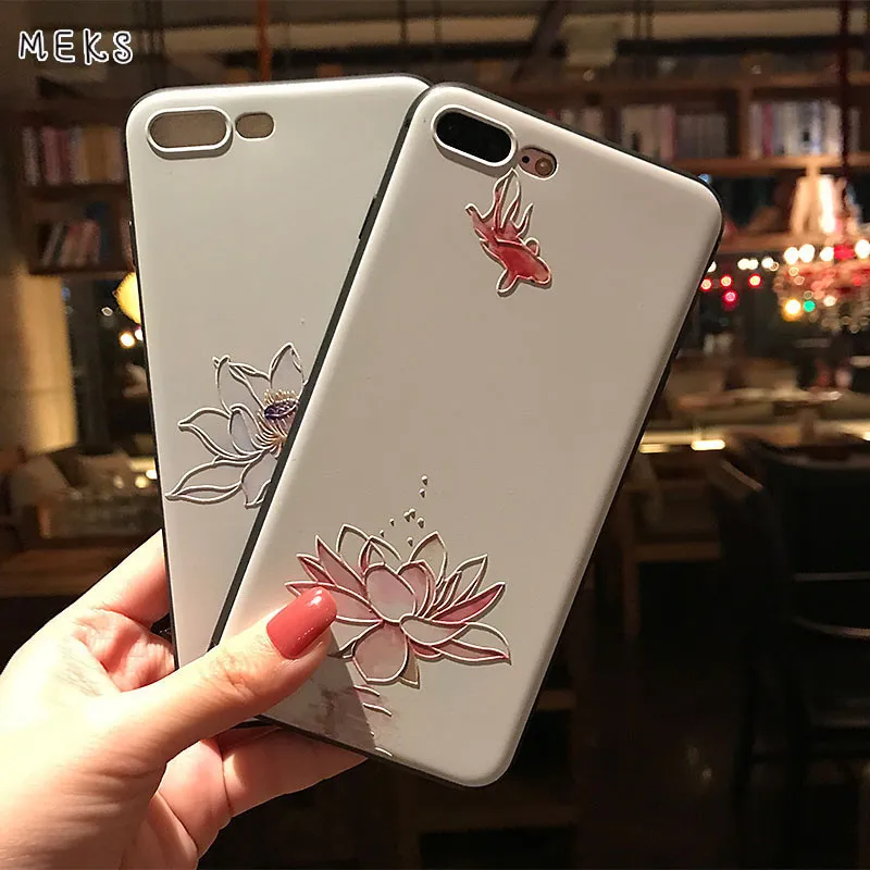 Рельефный мягкий силиконовый 3D чехол MKS для Huawei Honor 9 10 8X Play с красивым зеленым