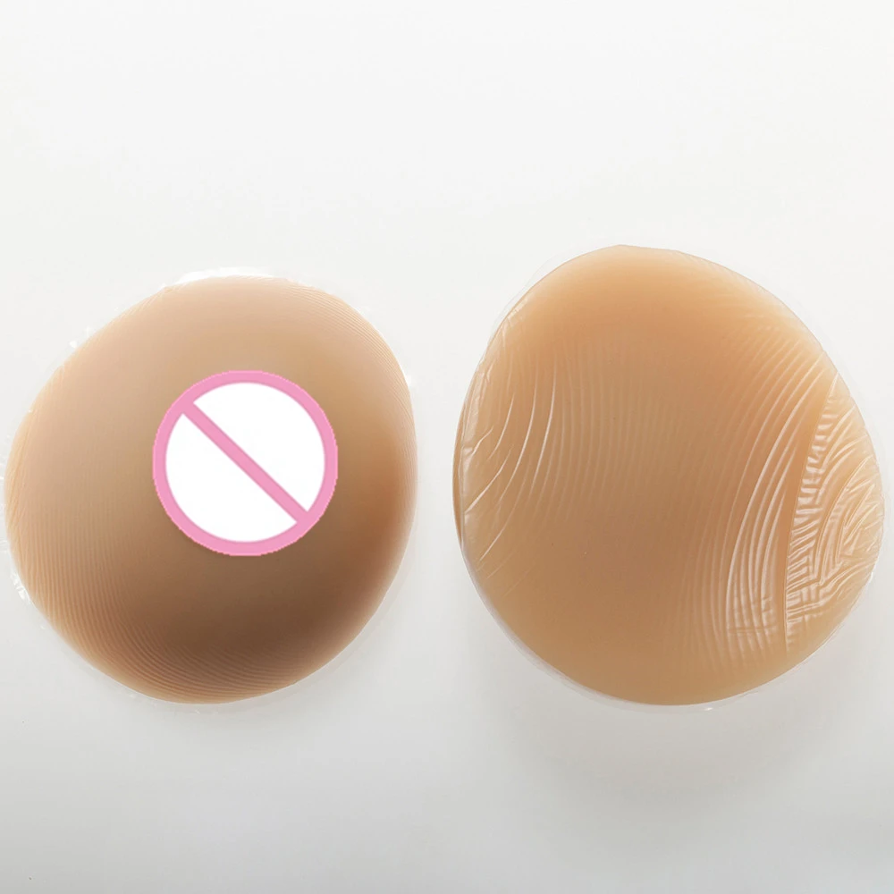 

Circular Brown False Breast Tits 1000g/Pair Shemale Drag Queen Realistic Silicone Breast Forms Crossdresser Fake Breast Boobs