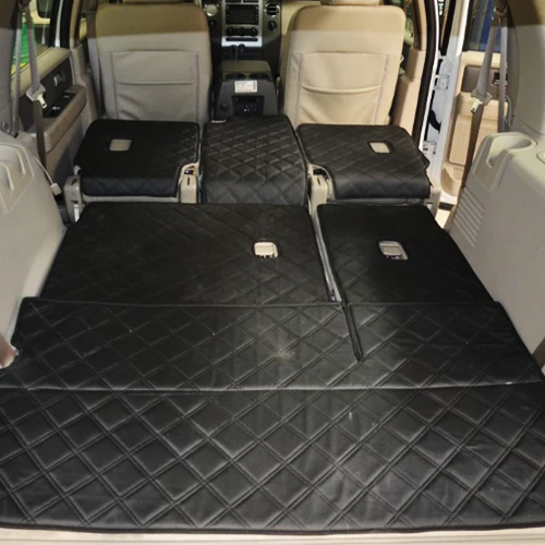 

special car rugs case for new imported Explorers / conquerors waterproof leather trunk mats full seven warehouse pad