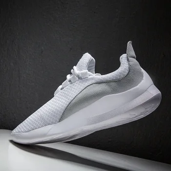 

Spirng Summer Mesh Men Casual Shoes Lace-up Men Shoes Lightweight Breathable Walking Sneakers Zapatillas Hombre Big Size 39-46