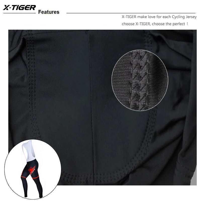 X-TIGER, сохраняющая тепло, комплект Джерси для велоспорта, Ropa Ciclismo Invierno, одежда для велоспорта, Зимняя Теплая Флисовая одежда для велоспорта, комплект для велоспорта