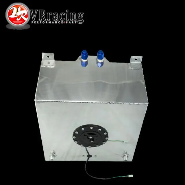 VR RACING 40L Aluminium Fuel Surge tank with Cap Fuel cell 40L with sensor foam inside