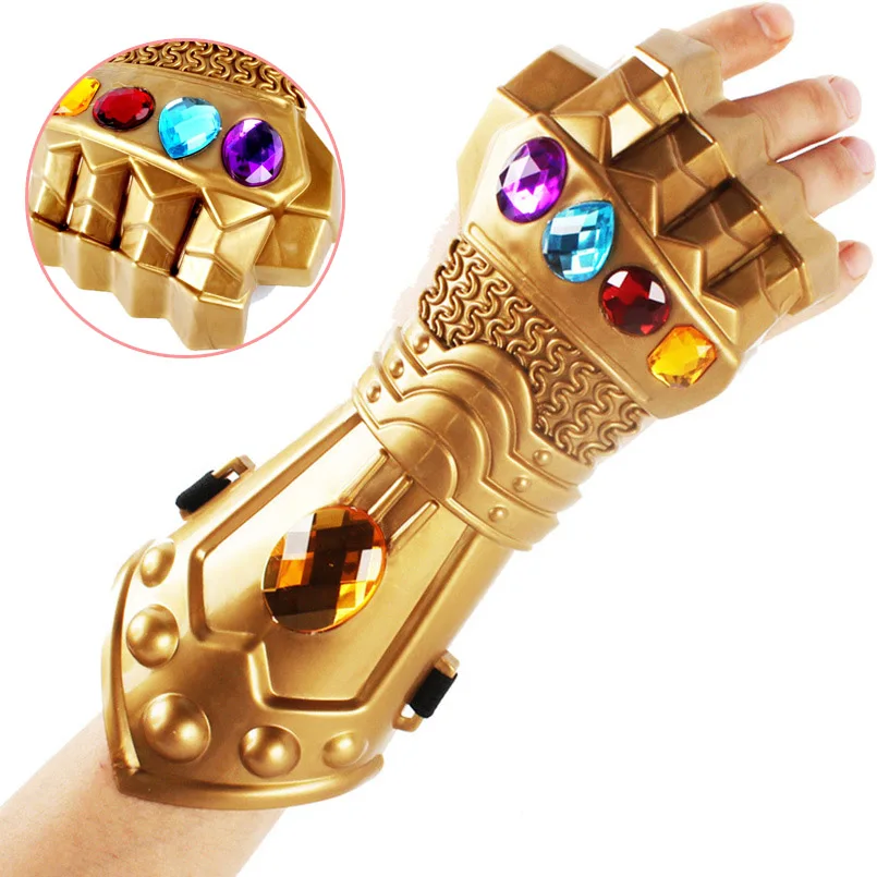 

Avengers Endgame Super hero Iron Man Thanos StonesGauntlet toy infinity gauntlet Cosplay Costumes Iron Man Thanos Gauntlet toys