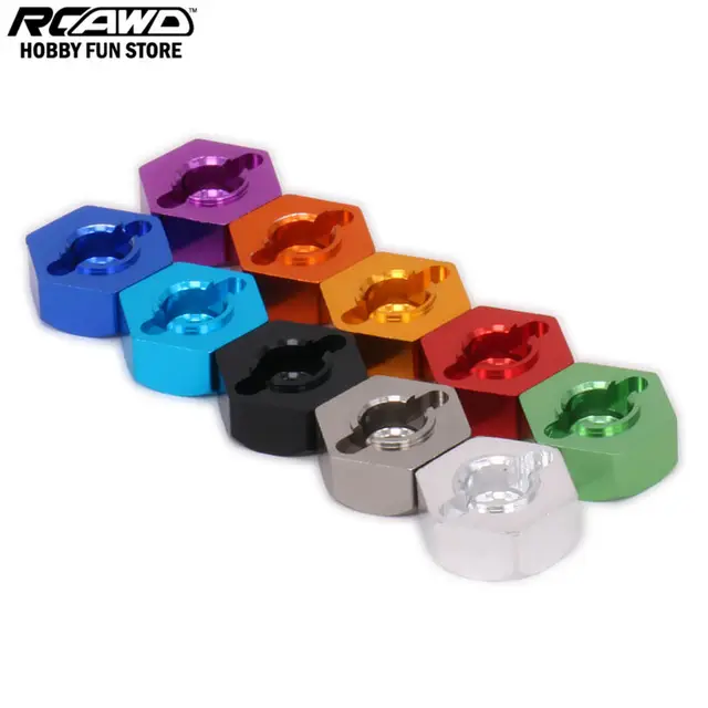 Special Offers RCAWD Wheel Hex Hub Adapter For Rc Car 1/12 Wltoys L959 L969 L979 L202 L212 L222 K959 Diameter 12mm Thickness 5mm