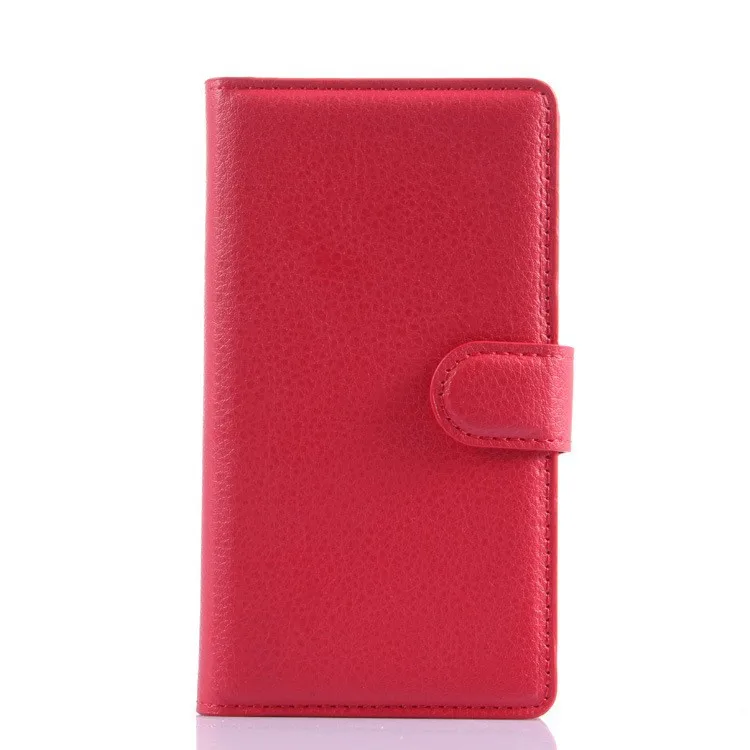 Чехол для sony Xperia XA Ultra F3211 F3212 F3213 F3214 кожаный чехол-бумажник с откидной крышкой для sony Xperia C6 Ultra чехол для телефона Роскошные Capas - Цвет: Красный