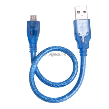 

High Speed Short USB 2.0 A Male to B Male Micro 5 Pin Data 28/24AWG Cable 30cm Z09 Drop ship