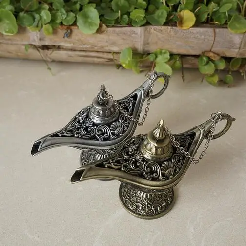 Hot Sale Fairy Tale Aladdin Magic Lamps Tea Pot Genie Lamp Vintage Toys Home Decoration For Children Gifts Hot Sale Fairy Tale Aladdin Magic Lamps Tea Pot Genie Lamp Vintage Toys Home Decoration For Children Gifts