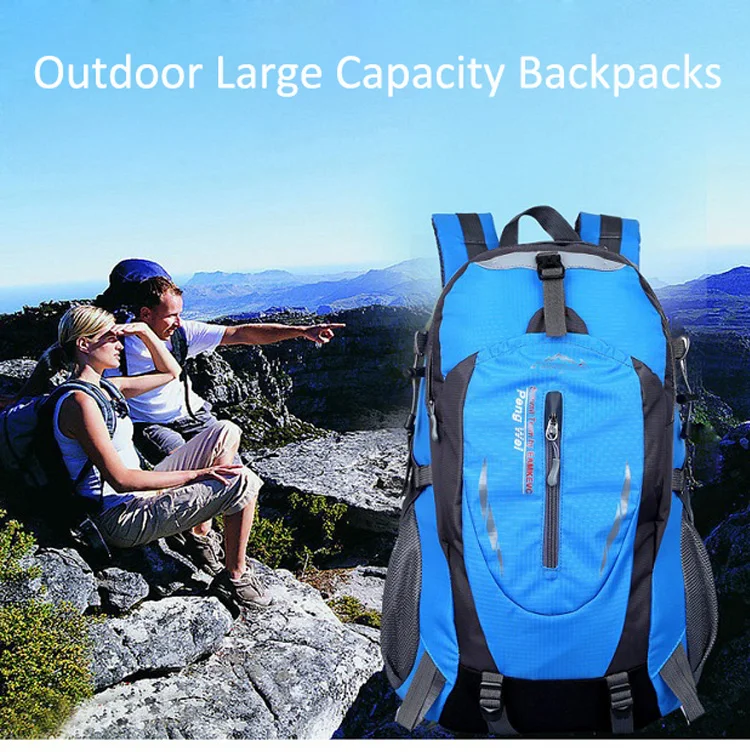 40L Открытый водонепроницаемый прочный рюкзак для путешествий для женщин и мужчин кемпинг походная сумка треккинг спортивный рюкзак для