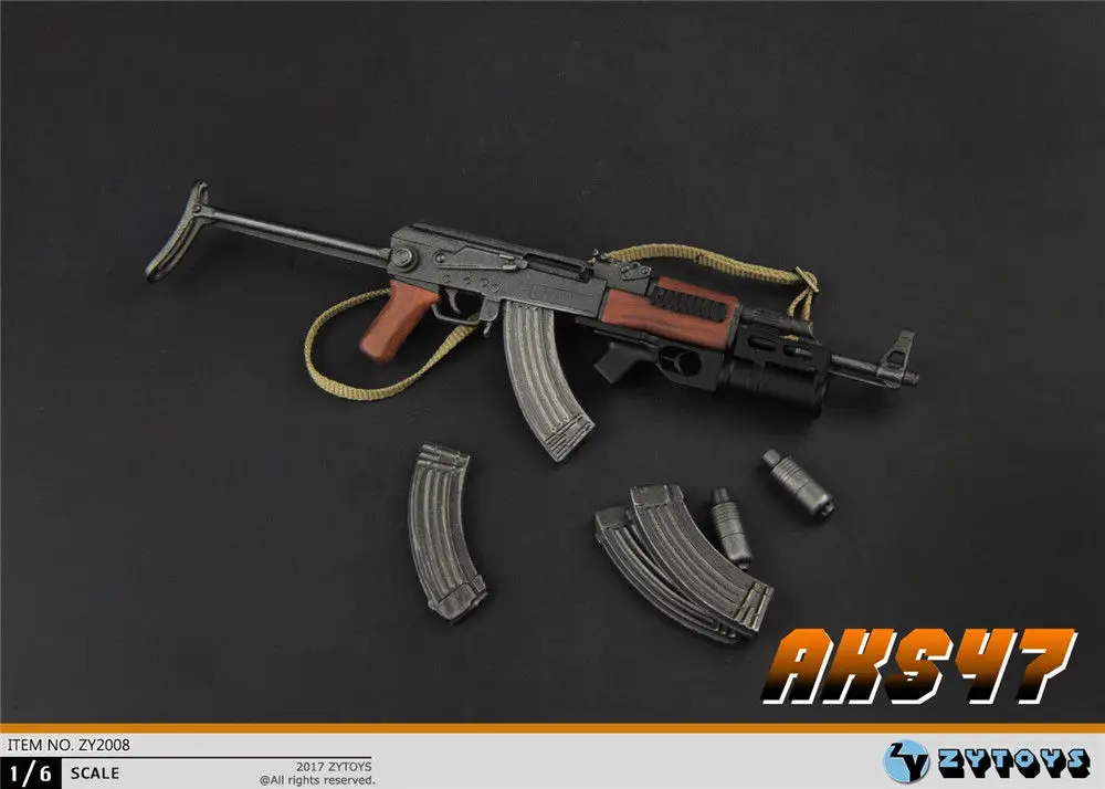 1:6 весы игрушки пластиковый пистолет Модель AKS47 оружие аксессуары складной подходит для 1" Экшн фигурки аксессуары