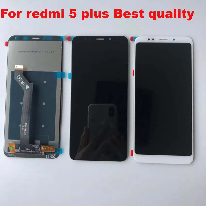 5,9" ЖК-дисплей для Xiaomi Redmi 5 Plus, сенсорный дигитайзер, рамка для Redmi 5 Plus, ЖК-дисплей, сенсорный экран