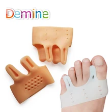 Demine защита для пальцев ног, колодки для обуви, мягкие гелевые вальгусные вставки для обуви, облегчающие боль, подушка для обуви