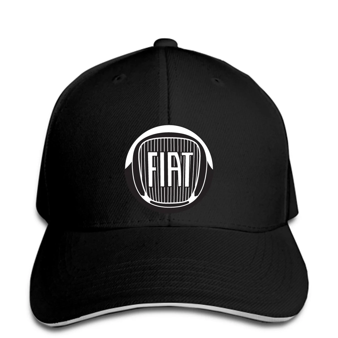 

Baseball Cap Fiat B&#038w 2007 Logo logo Hat Peaked cap