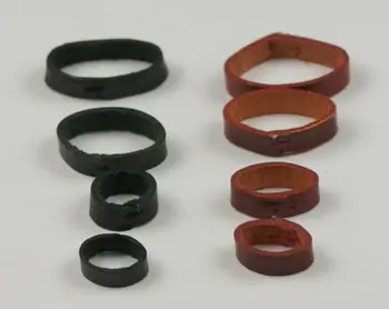 

Free Shipping 20pcs Leather Strap Retaining Ring Loop Hoop Keeper Black/Brown Straps Buckle Repairs