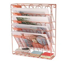 Европейская простая железная книжная полка из розового золота, Настольная книжная стойка для хранения журналов, креативная стойка для хранения, стойка для папок