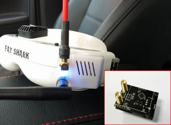 

1PC 5.8G 48CH 5V 300mA Receiver RX5808 Dual Receiving Module OSD SMA Interface For Fatshark FPV Goggles HD2/HD3 Video Glasses