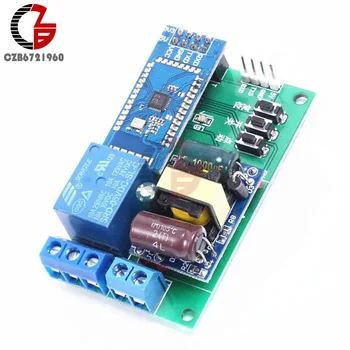 

AC 220V to DC 5V 1 Channel Key Trigger Bluetooth Control Relay Power Supply Module SCM TTL Serial Port Cycle Timer