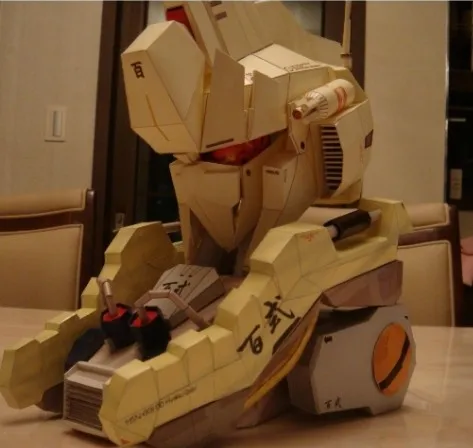 

Gundam Chest Image MSN-100 Kundam 3D Paper Model DIY