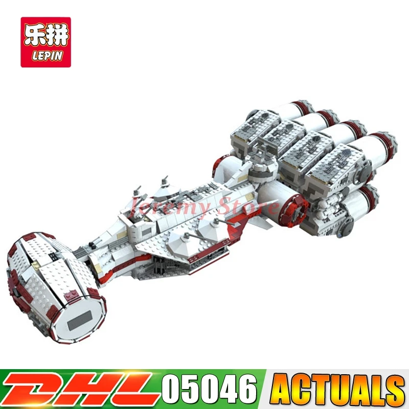 

2018 DHL LP 05046 Star 1748Pcs The Tantive IV Blockade Runner 10019 Educational Building Blocks Bricks for Boy's DIY toy