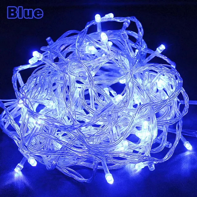 Buy LED String Lights 10M 100LEDs Blue Christmas