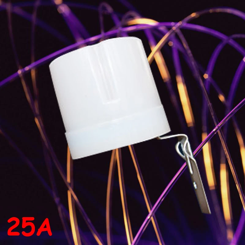 Newest 220v 25a Dusk Till Dawn Automatic Photocell Light