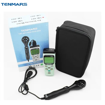 

TENMARS TM-401 Handheld Digital Multifunctional Anemometer, Air Velocity Meter