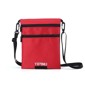 

RFID Blocking Double-sided Available ID Card Holder Men & Women Travel Multifunction Neck Pouch Passport Holder Travel Wallet