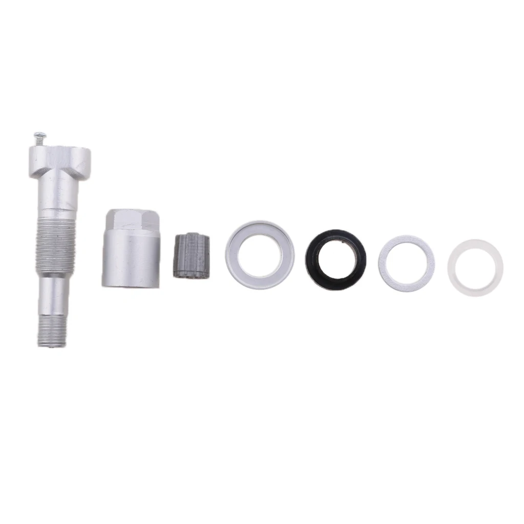 4X Car TPMS System Tyre Tire Pressure Sensor Valve Stem Repair Kit For Mazda Jeep Land Rover 55mmx15mm  Dropship