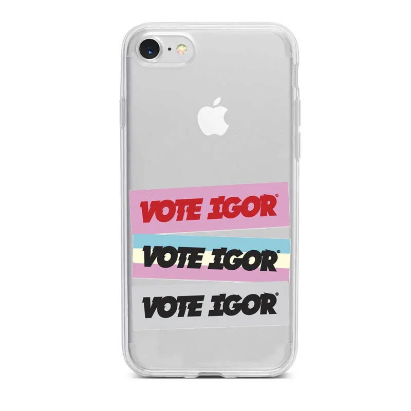 Tyler Creator-igor golf TPU Мягкий силиконовый чехол для телефона, подходит для iPhone 5 6 7 8 Plus X XR XMax11 11Pro 11ProMax - Цвет: TPU