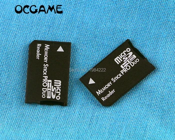 

OCGAME 5pcs/lot Micro SD SDHC TF to Memory Stick MS Pro Duo Reader for PSP1000 2000 3000 psp 1000 2000 3000 Adapter Converter