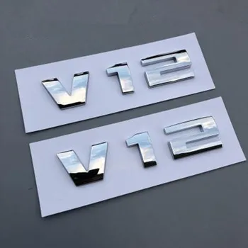 

10pcs V12 Car Side Body Decoration Emblem for BMW E46 E60 E90 F10 F20 F30 M1 M2 M3 M4 M5 M6 X1 X3 X5 X6 GT Z4