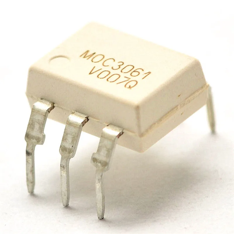 100pcs/lot MOC3061 MOC3061M 3061 DIP6-in Connectors from Lights ...