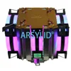 ARSYLID CN-609 6 heatpipe dual-tower cooling RGB 4pin PWM fan CPU cooler LGA775 115X 1366 2011 AM3 AM4 9cm fan support Intel AMD ► Photo 2/6