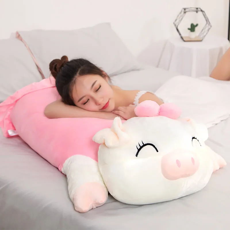 Заводская Цена kawaii Мультфильм свинка плюшевая игрушка подушка гигантская мягкая