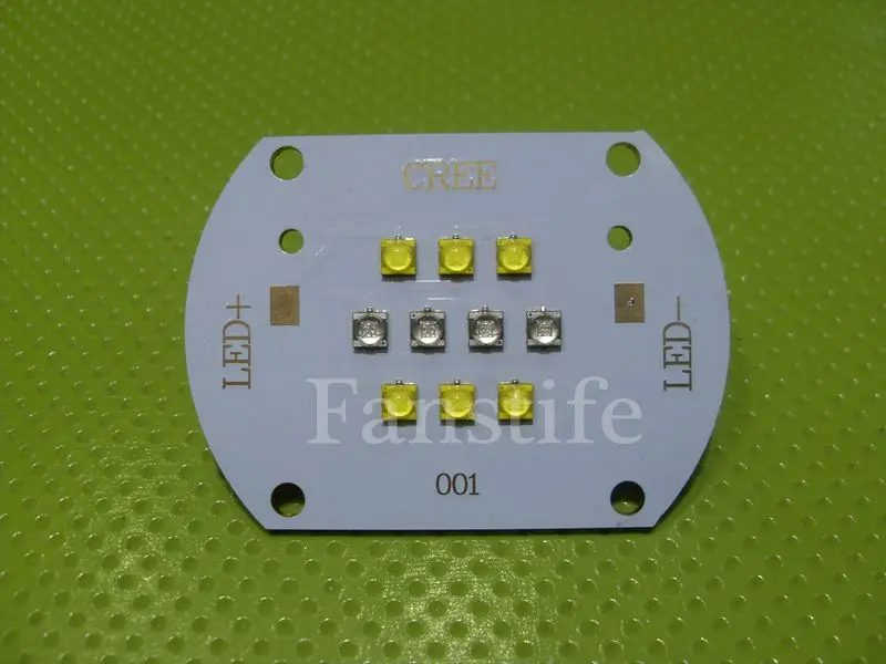 

DIY 50W CREE XTE Aquarium Led on Copper PCB
