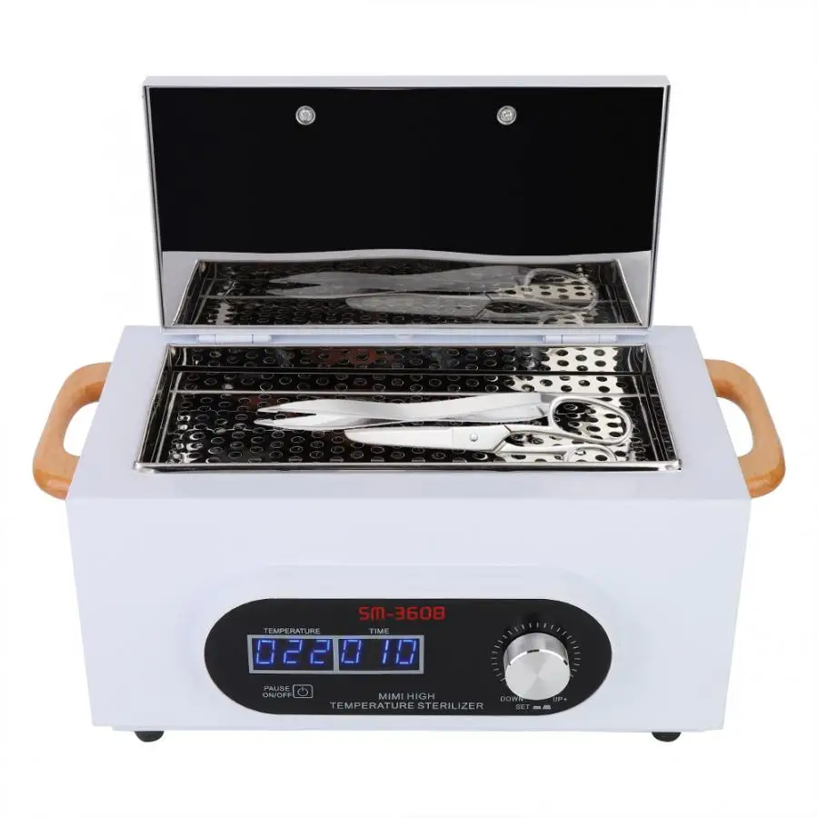

LCD Screen High Temperature Disinfection Cabinet Sterilizer Manicure Tool Sterilization Machine Nail Accessoires Tool Sterilizer