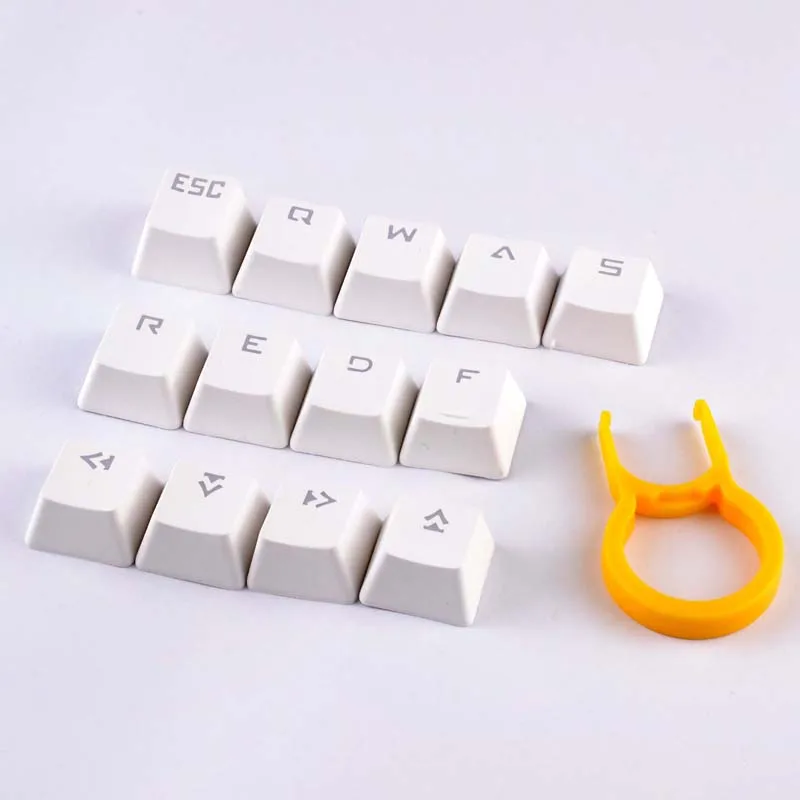 13 клавиш/уп Doubleshot полупрозрачные механическая клавиатура с подсветкой для Cherry MX