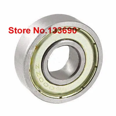 

1pc metal shield 6000ZZ steel ball bearing 10x26x8 mm 6000 ZZ bearing 10mm 10*26*8 6000-2Z deep groove ball bearing